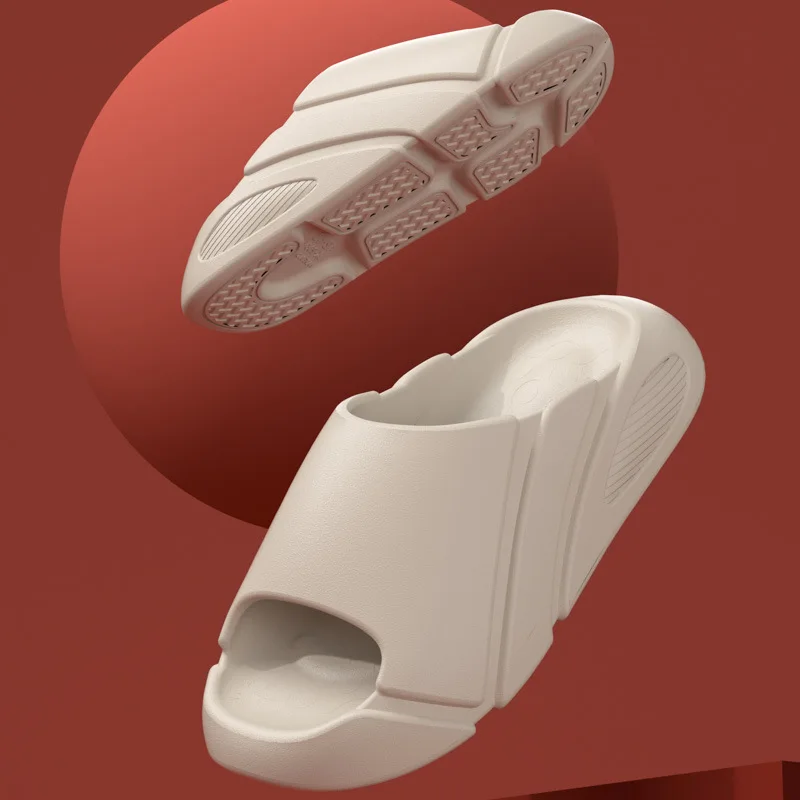 2023 Summer Slippers Men EVA Soft Bottom Indoor Home Slides Sandals Light Beach Shoes Male  Flip Flops Big Size 44 zapatos