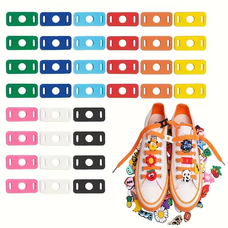 10-500PCS Große Menge Schuh Spitze Schnalle Bunte Stil Sneaker Pins Zubehör Schnürsenkel Schuh Charms Dekoration für Frauen mädchen