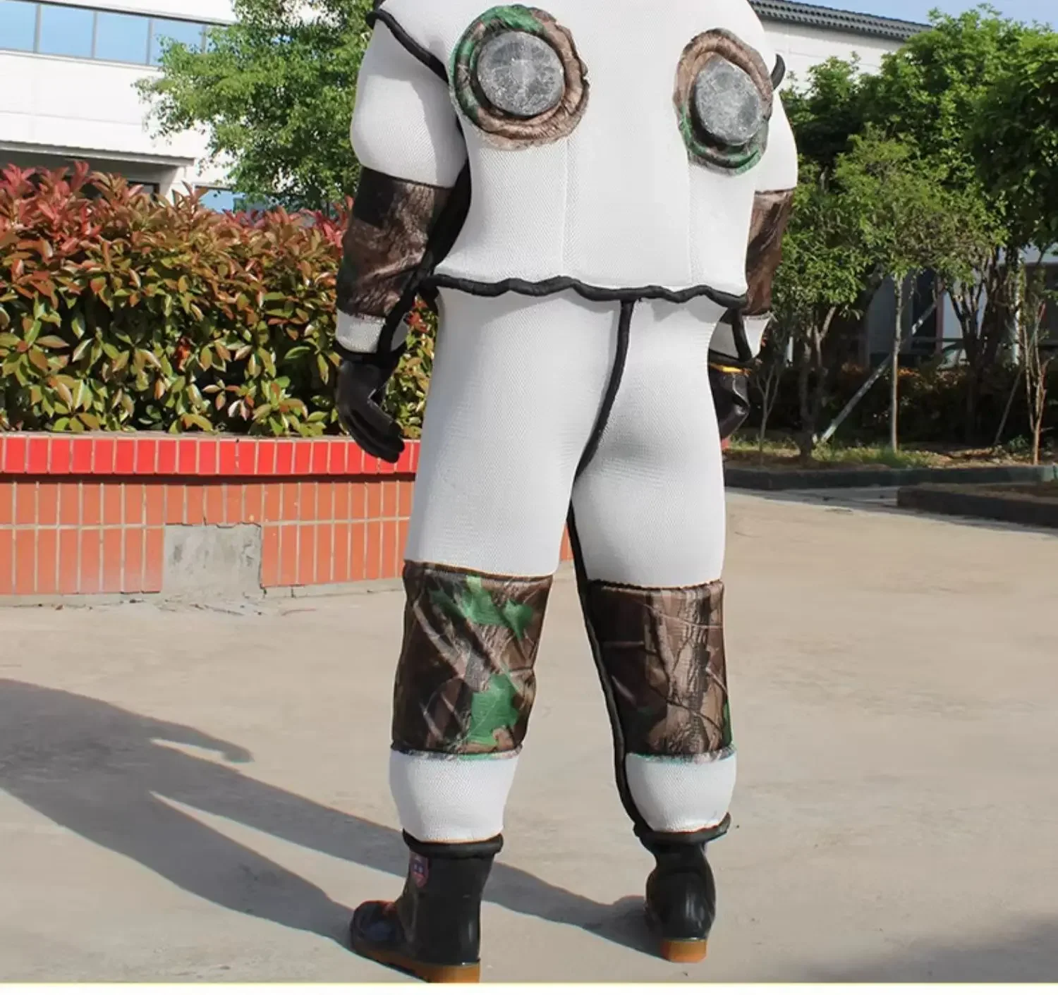 Thickened wasp suit, catching tiger bees, anti-bee clothing, a full set of breathable bee catching wasp protective cloth