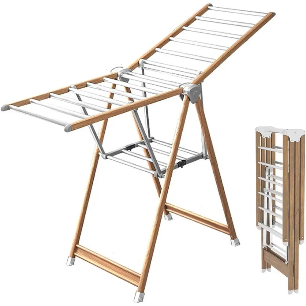 

Регулируемая складная сушилка для белья для использования в помещении/на улице, 180 см, подходит для одежды и обуви