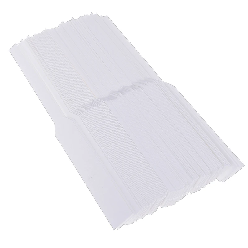 100pcs/pack 130*12mm White Perfume Essential Oils Test Paper Strips Aromatherapy Fragrance Testing Strip