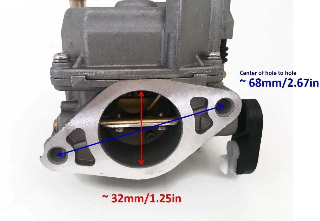 Boat Engine 3323-835382T04 3323-835382A1 835382T1  Carburetor Assy for Mercury Mariner 4-Stroke 9.9HP 13.5HP 15HP Outboard Moto