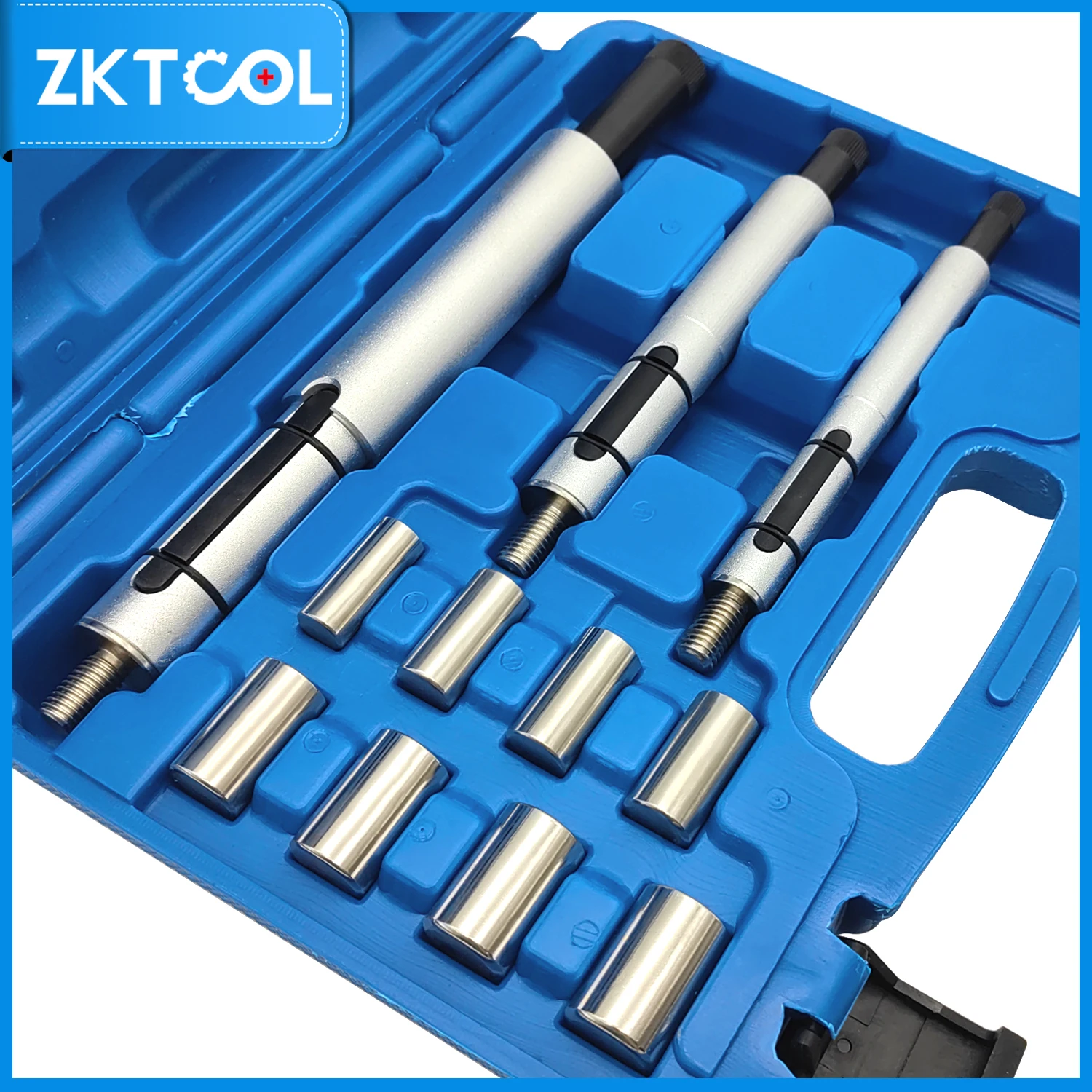 11-Piece Clutch Center Shaft Alignment Tool Kit, Clutch Plate Alignment Tool with 3-Axis Clutch Installation and Removal Tool