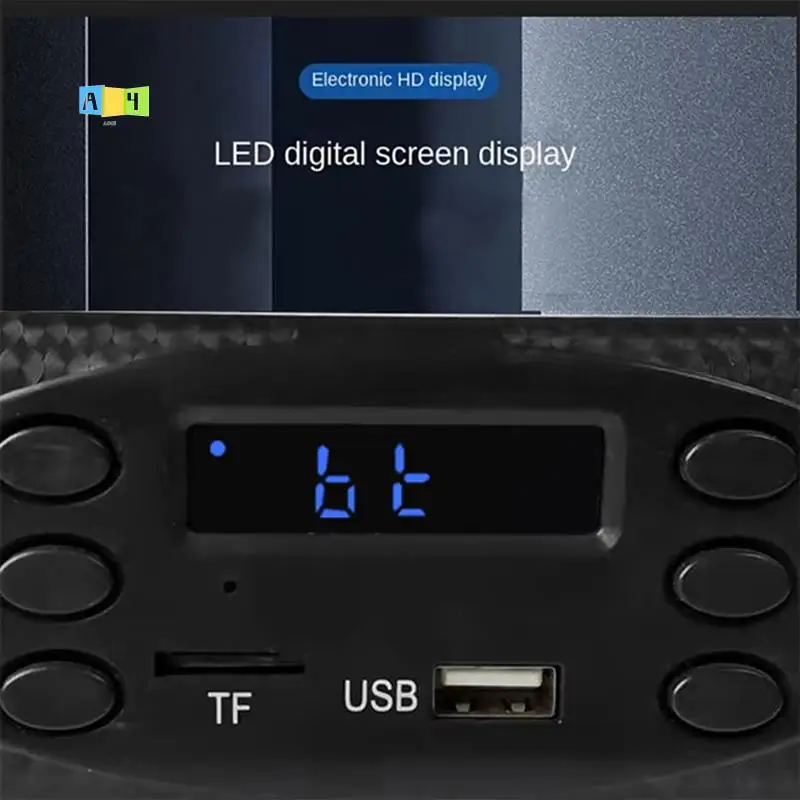 

A04E-1 Din Radio FM USB TF MP3 Player Bluetooth Car Stereo Car Audio Multimedia LED Display For Tricycle Tractor Truck