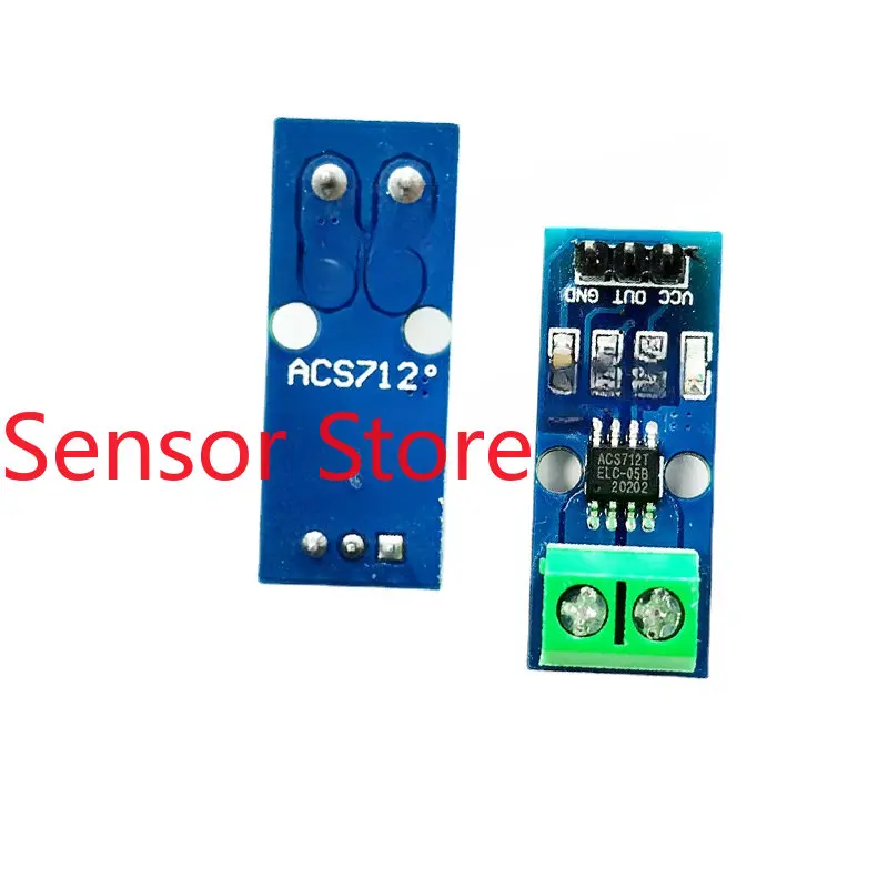 

5PCS ACS712 Module 5A 20A 30A Range Current Sensing Board Hall Sensor Electronics