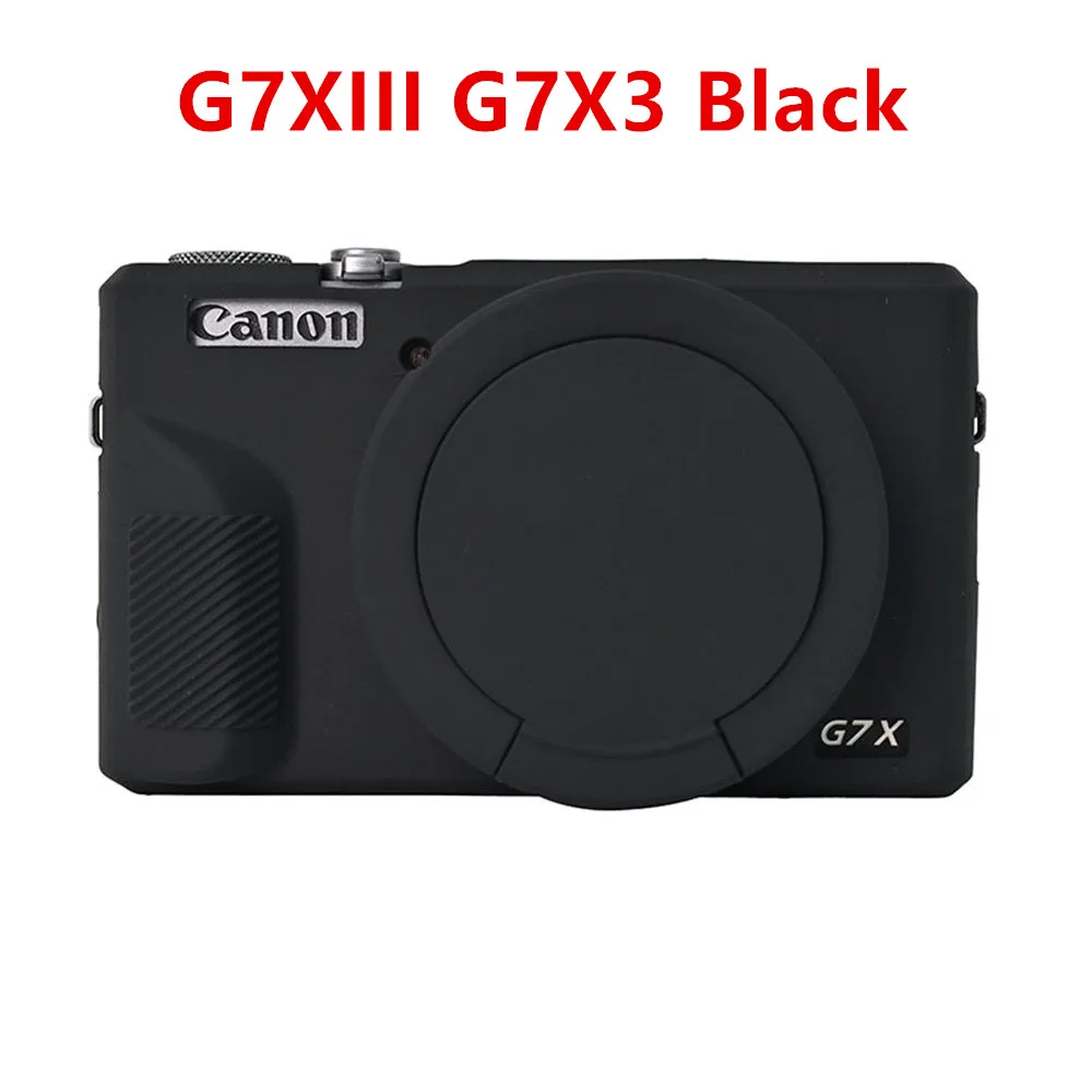 Soft Rubber Silicone Case for Canon PowerShot G7X Mark II III