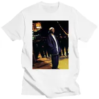 Cheavyweight streetwear anime  clothes New Arrival Round Collar Big L Lifestylez Ov Da Poor Dangerous - Black T-Shirt manga