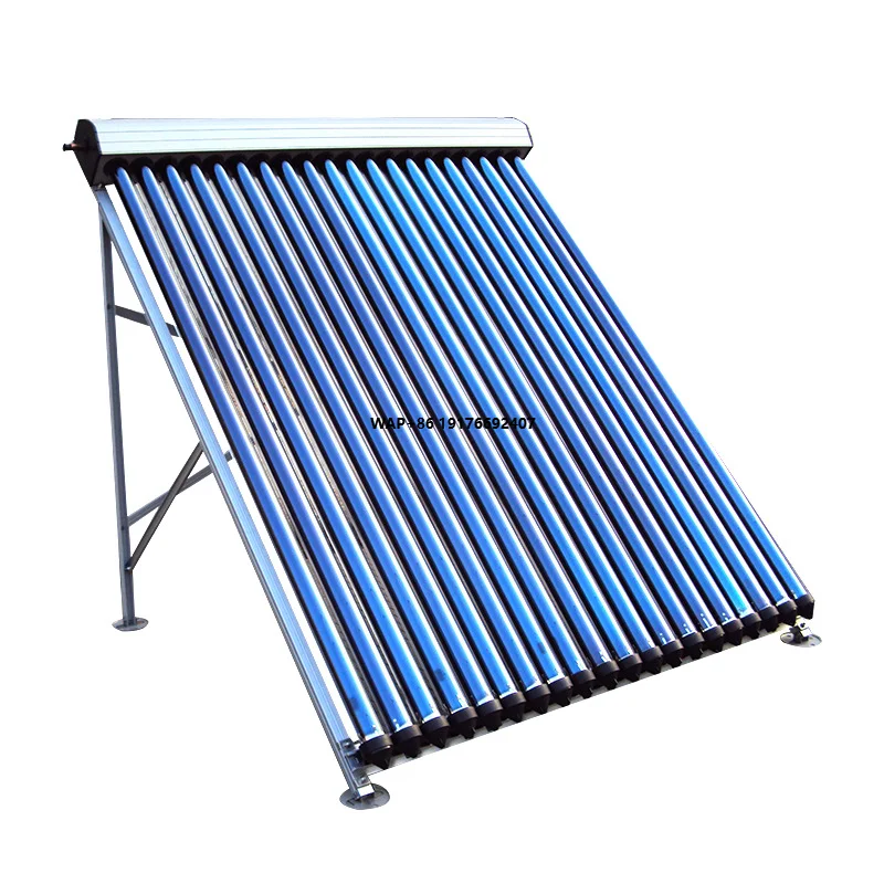 Best-Selling 30 Tube High-Efficiency Evacuated Glass Solar Heater Collector for Outdoor Hotel Use High-Performance Heat Pipe