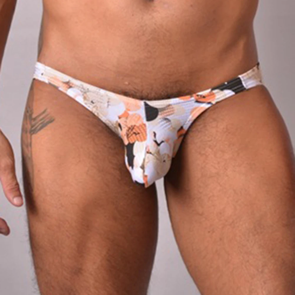 

Men Sexy Breathable Lingerie Soft Underpants Stretch Cotton Mens Sexy Underwear Comfort Thin Briefs Stretch Summer Men's Panties