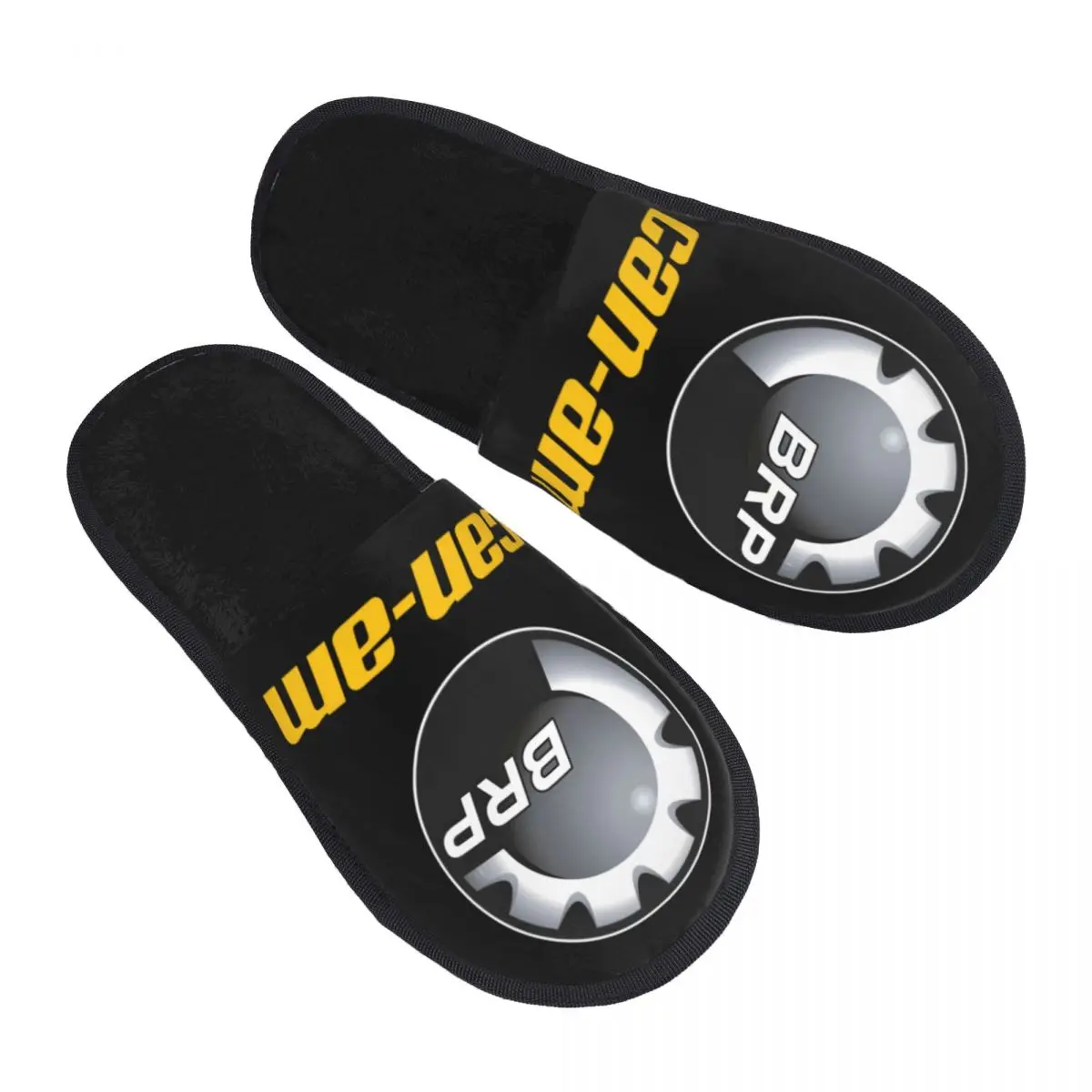 Can-Am Off-Road Home Cotton Slippers Non Slip Can Am Soft Household Fur Slides Slippers Bedroom