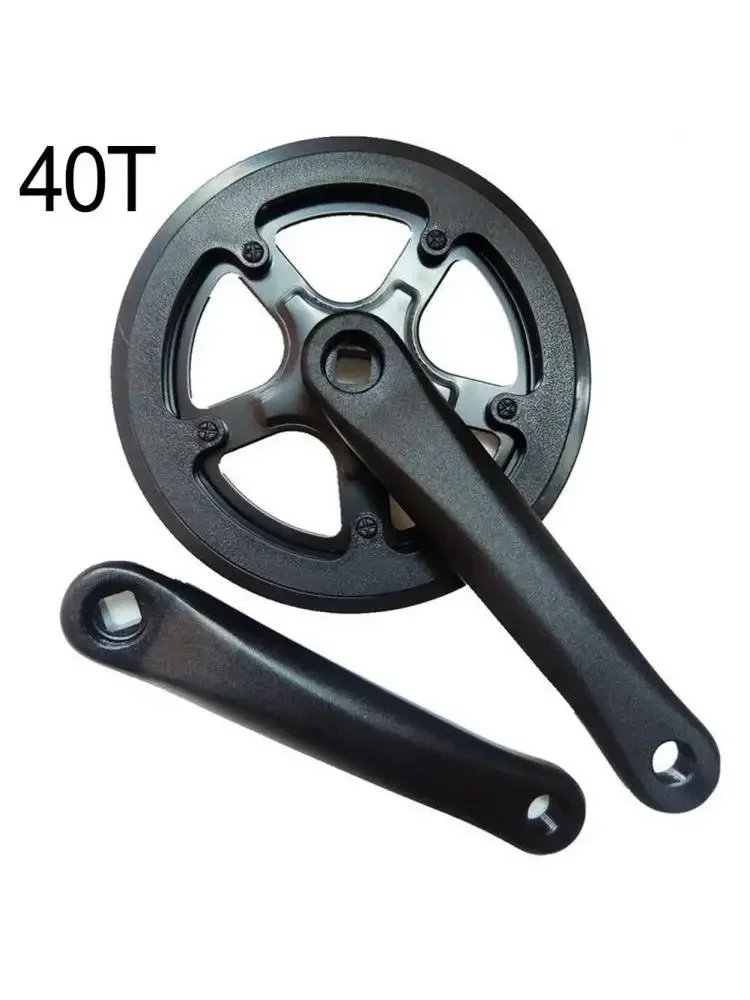 AliExpress MUQZI Bike Crankset Versatile Square Hole Crank Arm Set 170mm Length 48T 40T 52T Chainrings Suitable for