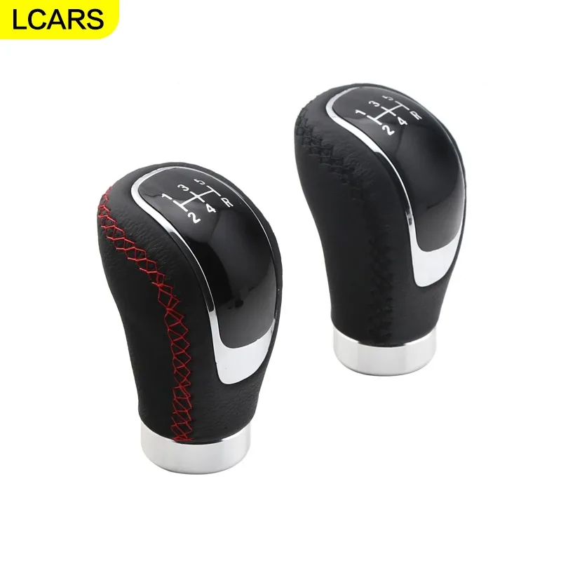 

Universal 5-Speed Gear Shift Knob Leather Shifter Lever For Manual Transmission Cars Shifter Lever Handle All Manual Car Modles