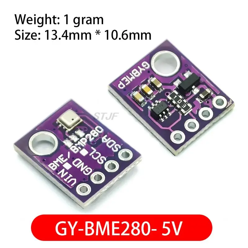 GY-BME280-5V GY-BMP280-5V Temperatur- und Feuchtigkeitssensor Atmosphärendrucksensormodul – Detail 2