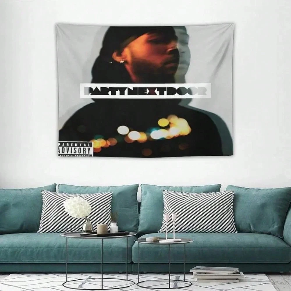 1pc Rapper Party-NextDoor R&B Rap Hip Hop Singer P1 Music  Tapestry Suitable For College Dormitories, Living Rooms, Home Decor