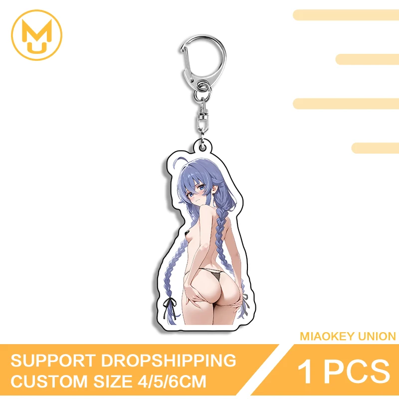 Fantastic Roxy Migurdia Bikini Big Ass Keyring Personality Enthusiastic Costumes Jewelry Creative Personality Amusing Props