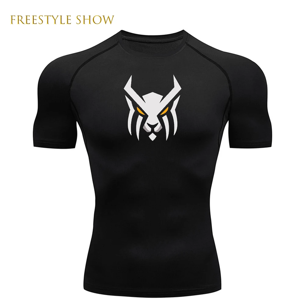 

Men's Workout Compression Shirts Long/Short Sleeve Rash Guard Gym Base Layer Athletic Undershirt Gear T Shirt for Sports