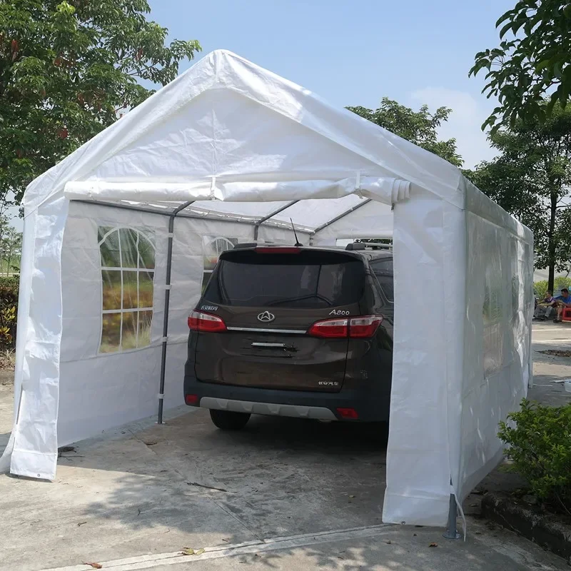 Factory modern design sunshade carport for car parking