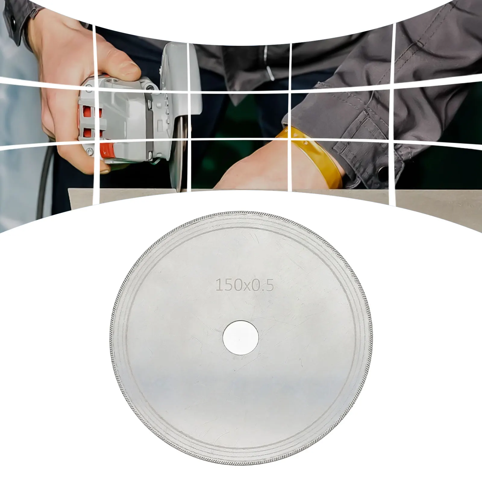 1PC Diamond Saw Cutting Disc For Ceramic Tile Marble Mental Jewelry Crystals Jade Cutting New Diamond Blades Power Tool Parts