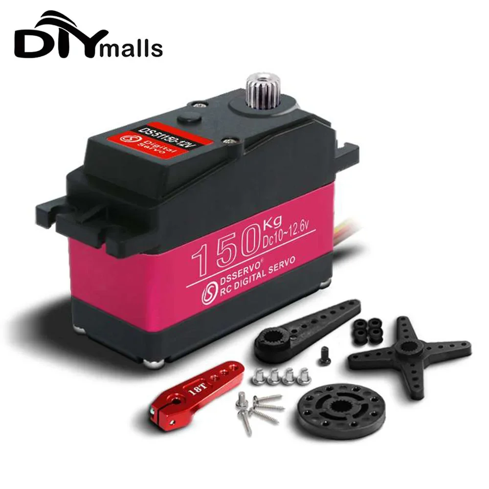 40sets DS51150150KG RC Servo Waterproof High Torque Servo Digital Waterproof Servo 270 Degree 1/5 for Redcat HPI Baja 5B SS