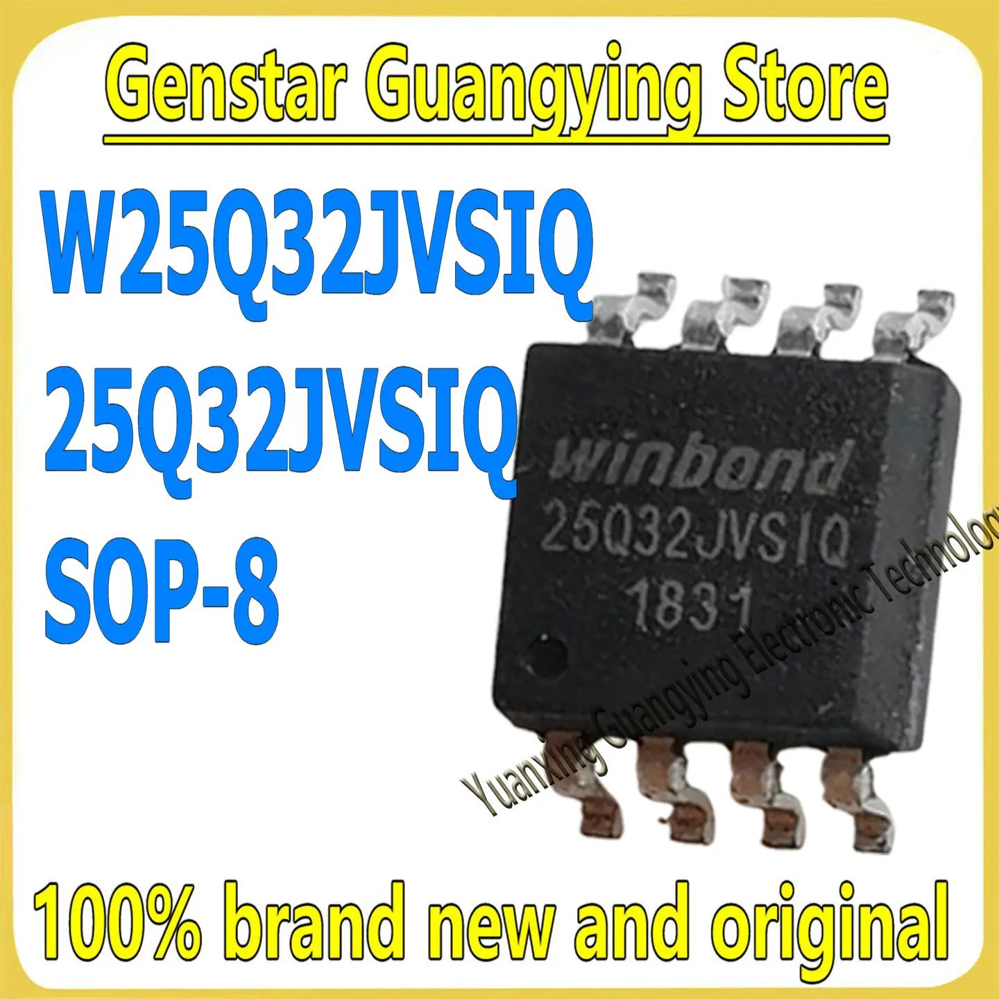 (10 pieces) W25Q32JVSSIQ W25Q32JVSIQ 25Q32JVSIQ SOP-8 32Mbit Flash Memory Chipset 100% Brand New