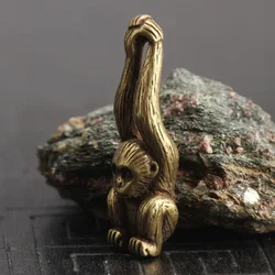 Home Fashion Decor Brass Monkey Figurine Animal Statue Ornament Office Desk Decor Brass Monkey Figurine Animal Statue Ornament