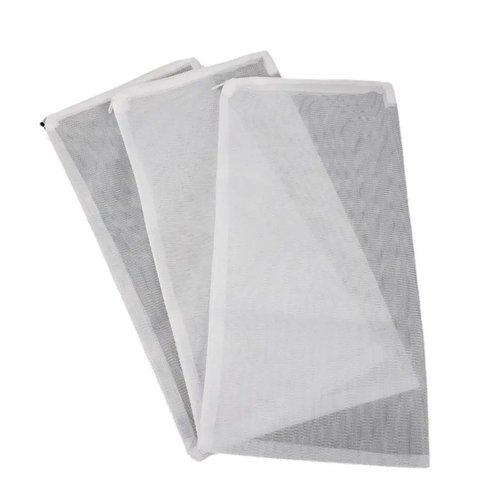 5Pcs 100 Mesh Nylon Dense Hole Filter Net Bag Mesh Bag Acquarium Pond For Bio Ball Carbon Media Aquarium Fish Tank Isolation Bag view 4