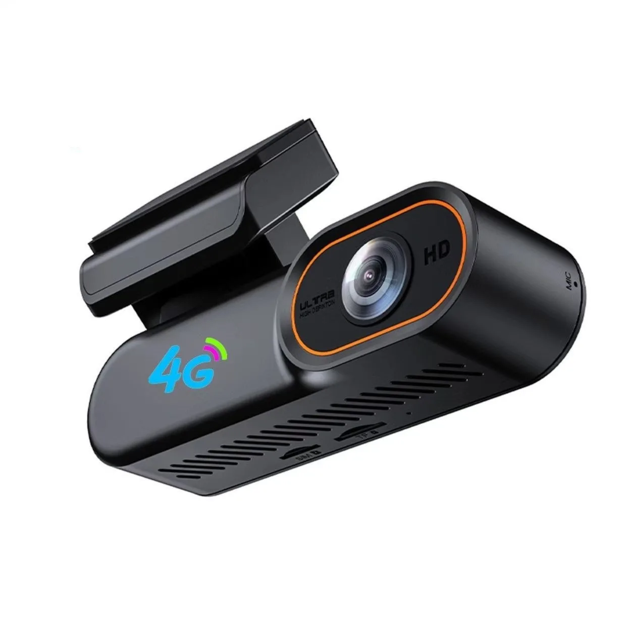 4G Dual DashCam GPS 24H Parking Monitoring Collision Detection Remote Viewing Built-in G-Sensor Geofence Alerts Low Power Mode