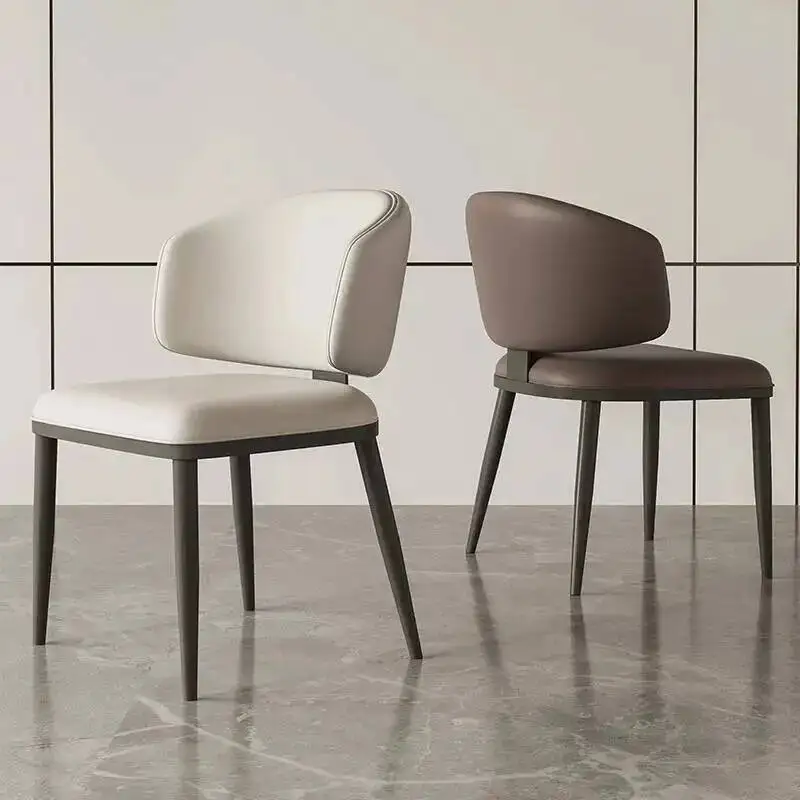 New Home Minimalist Style Dining Chair Modern  Premium High-back Chair Stuhle Esszimmer Furniture Stoelen Eetkamer