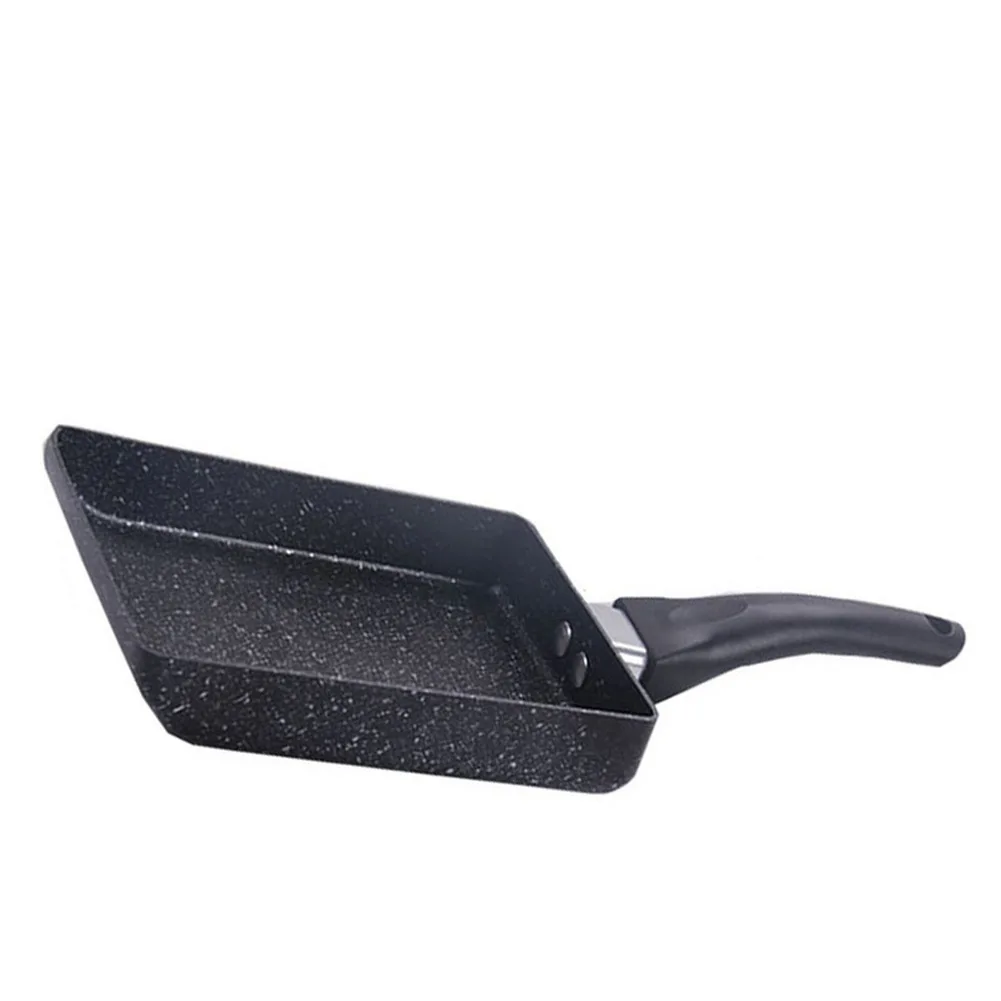 Breakfast Skillet Square Nonstick Pan Compact Design Persistent Coating Easy Food Release Suitable For Most Stovetops
