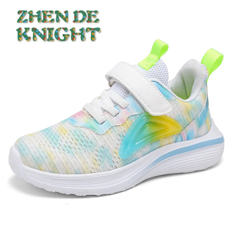 

Children's Shoes New Spring and Autumn Mesh Breathable Kids Running Shoes Sneakers Girls' Casual Sports Shoes