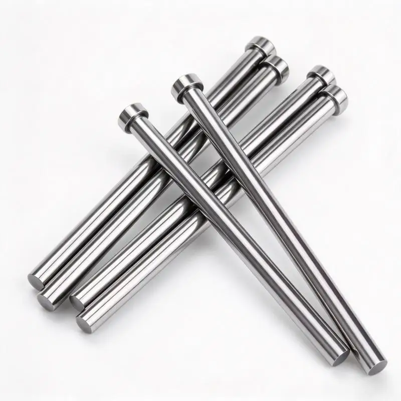 2PCS/10PCS SKD61 Plastic Mold Accessories Ejector Pins D1-D10mm Straight Push Rods L100-L300mm