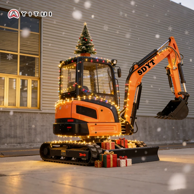 

Рождественский специальный мини-экскаватор по индивидуальному заказу с несколькими вспомогательными инструментами Ce Epa Euro 5, многофункциональный для сельского хозяйства