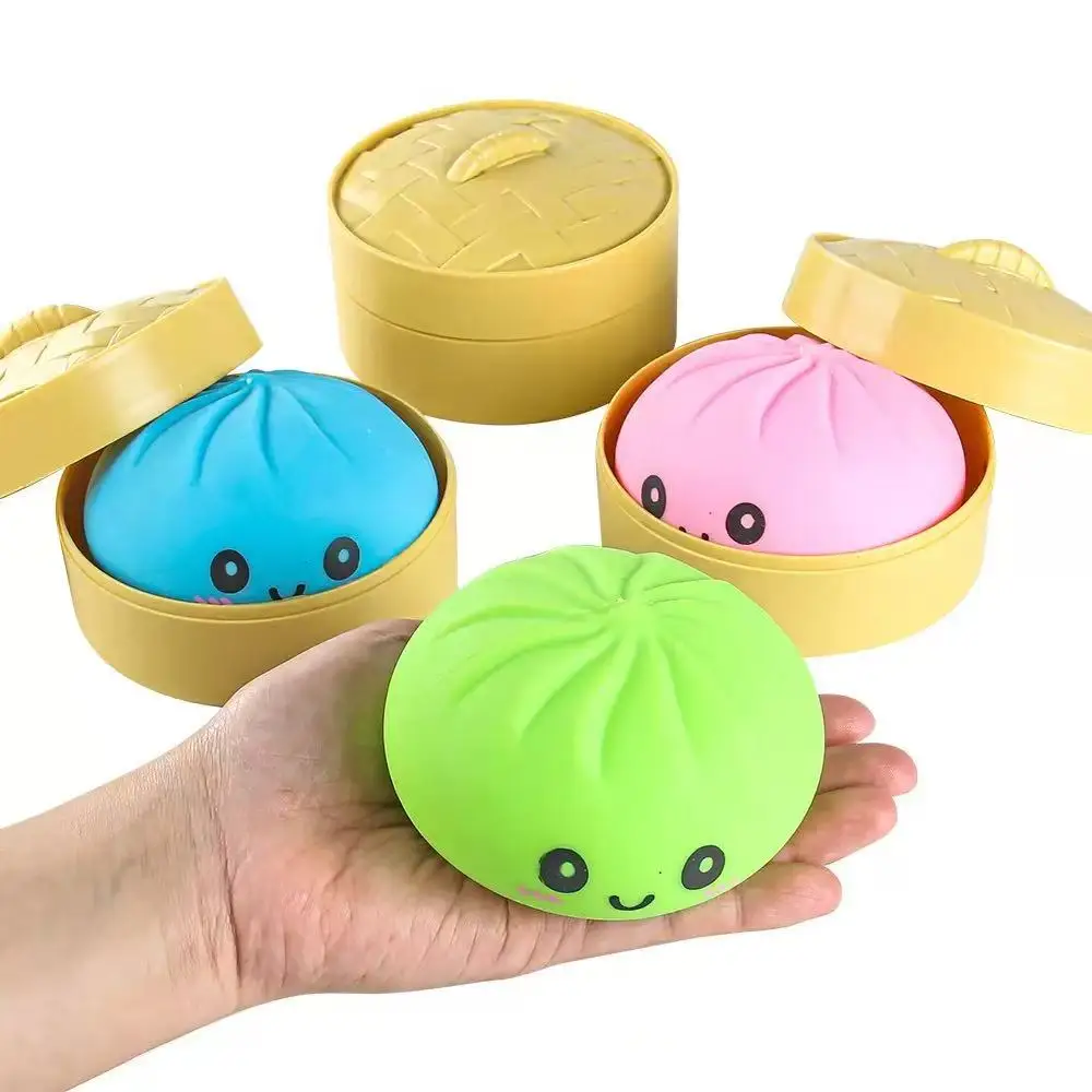 Caja Sorpresa de Dumplings, Juguete Antiestrés Kawaii Mochi, Regalo Antiestrés, Decoración para el Hogar