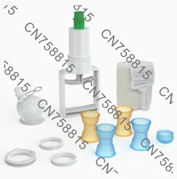 Vacuum negative pressure training device, male physical stretching traction correction training equipment