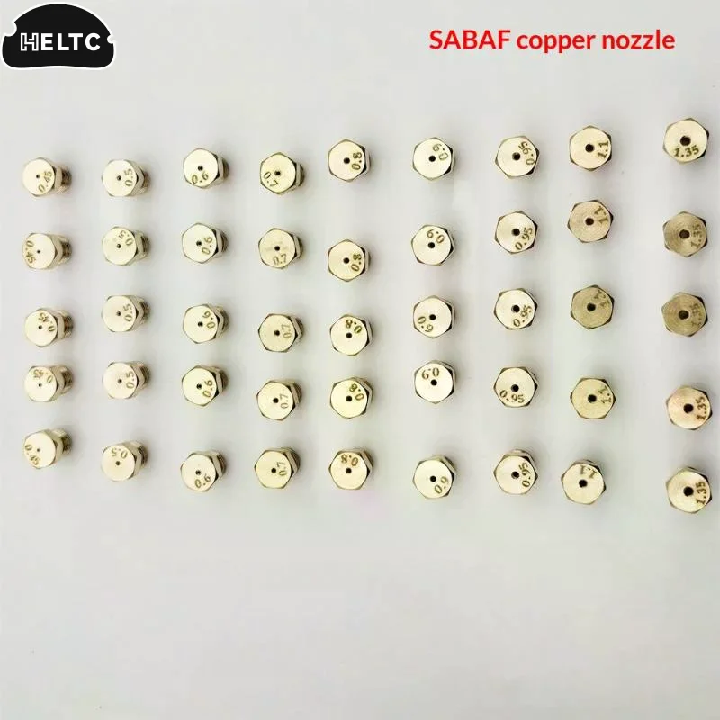 5PCS Brass Burner Gas Hob LPG- Conversion Kits Jets 50 65 70 87 95 Brass Nozzle For Gas Stove Brass Nozzle Propane Injector