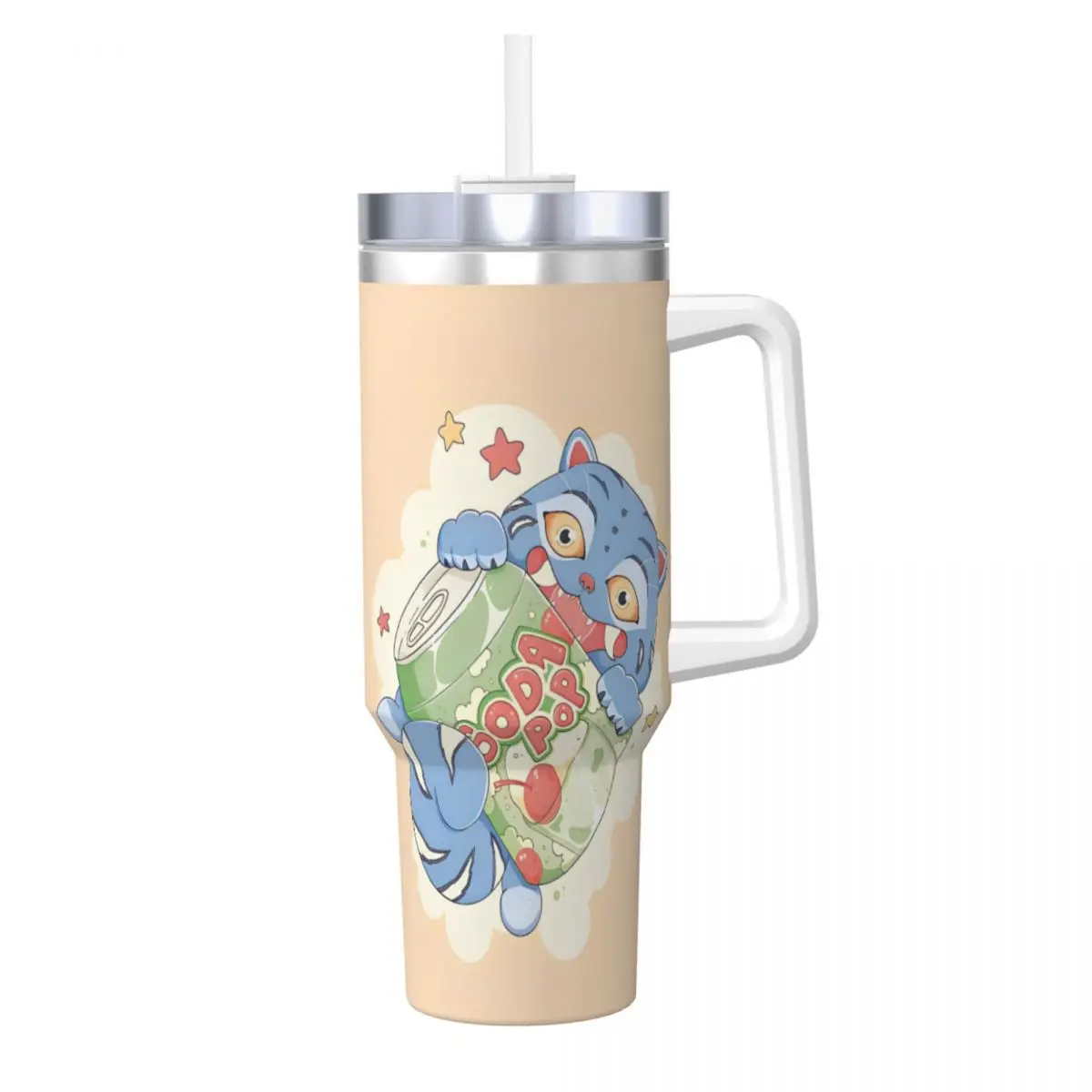 

Стакан из нержавеющей стали, кружки для дерпи, чашка с соломинкой, бутылка для воды для холодных напитков, большая термокружка