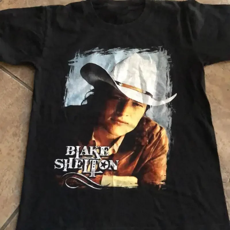 Blake Shelton Country Music T Shirt Cotton For Men S 4Xl El148