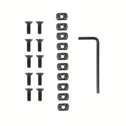 10 stücke m-lok mlok Schrauben und Muttern