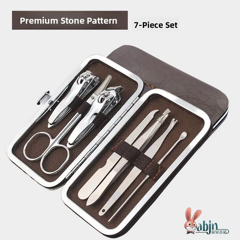 

Коробка для хранения маникюрных инструментов ABENUOR: органайзер для ножниц и принадлежностей для ухода за ногтями, для ежедневного домашнего использования