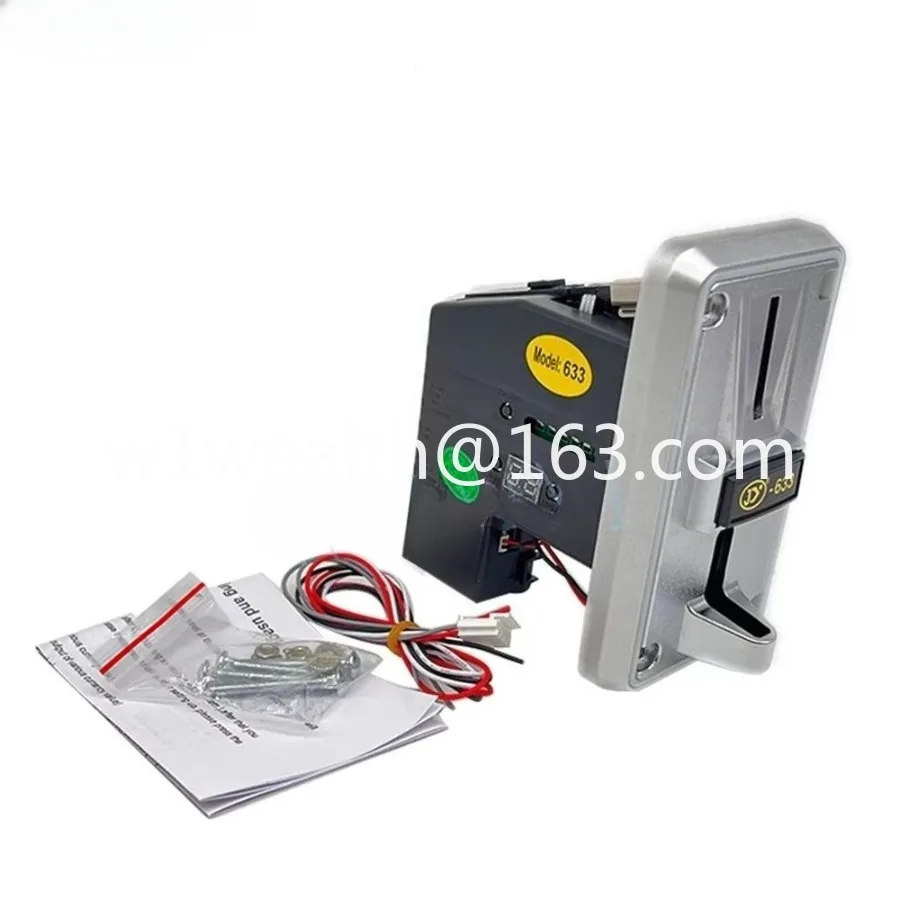 Y-1092 Jy633 Plastic LED Light CPU Coin Receiver for Vending Machine Arcade Game Console