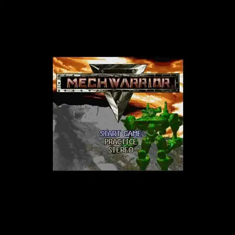 cartao-de-jogo-cinza-grande-personalizado-mechwarrior-ntsc-de-16-bits-para-jogadores-dos-eua-de-46-pinos