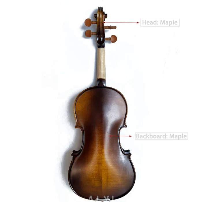 

High Quality Beginner Maple Solid Wood 4/4 Cheap Violin Instrument Kit
