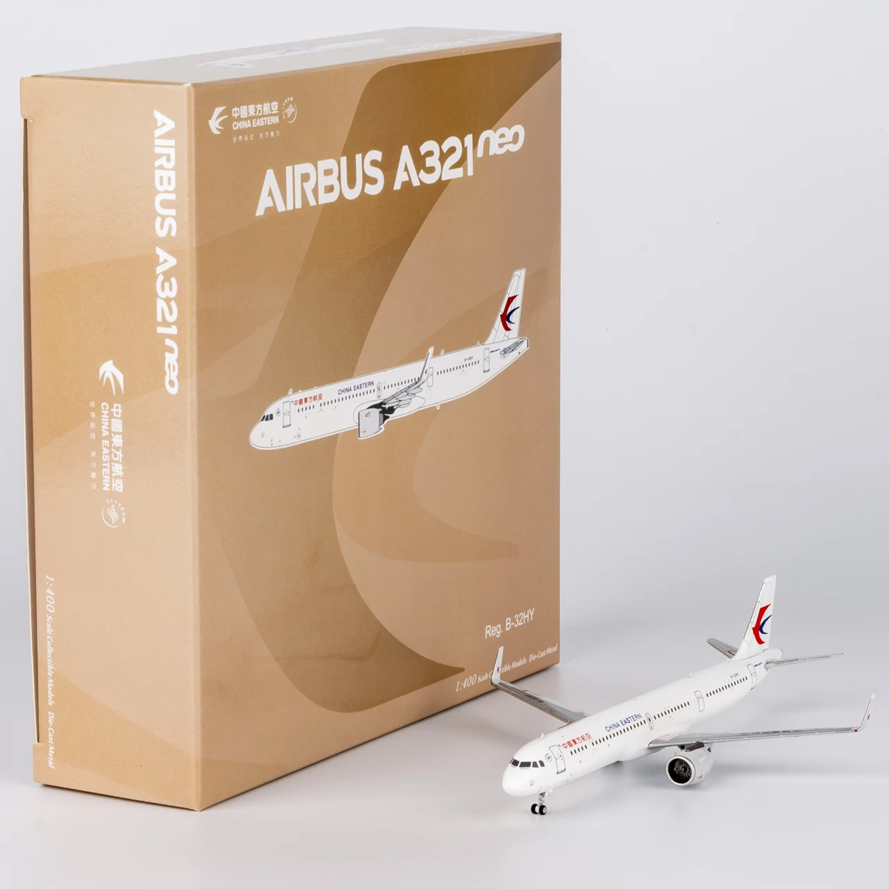 

Коллекционный самолет из сплава, подарок, модель NG, 1:400, Китай, Eastern Airlines, «SkyTeam», Airbus A321neo, литая под давлением модель самолета B-32HY