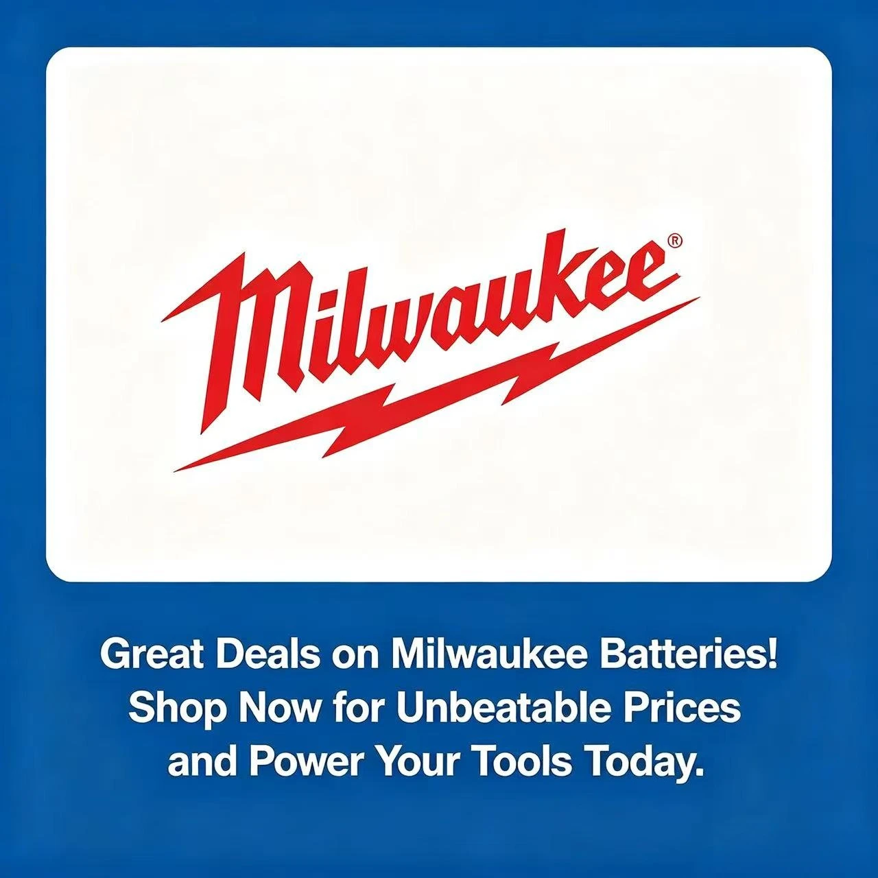 

New Original Milwaukee 18V Li-ion Battery Long Lasting M18HB12 XC6.0 High Capacity Heavy Duty Power Tool Battery Premium Quality