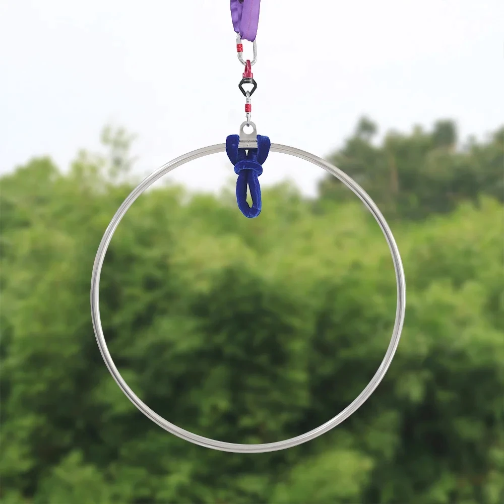 Aerial Hoop tali Loop tangan Noose Aerial lyra trapeze tali untuk latihan Yoga udara Lyra Hoop tali kebugaran