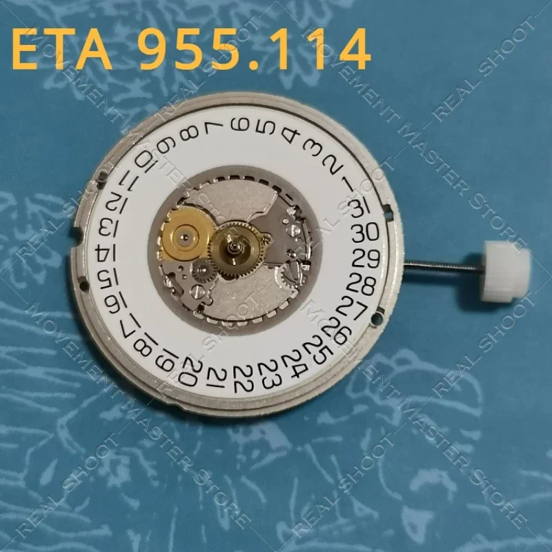 Часы ETA955.114 с тремя контактами, механизм 955114, три точки, один календарь, Универсальные часы 955112, аксессуары