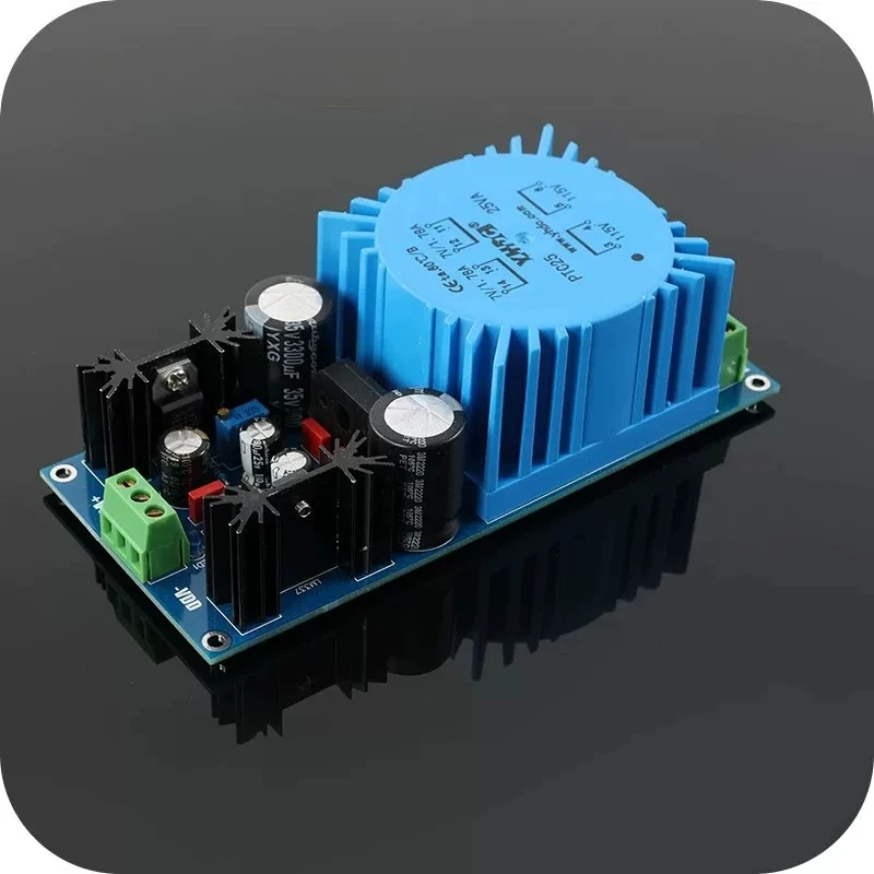 LM317/LM337 Transformer Output Adjustable Voltage Regulator Circuit Board Kit for Talema Sealed Ring