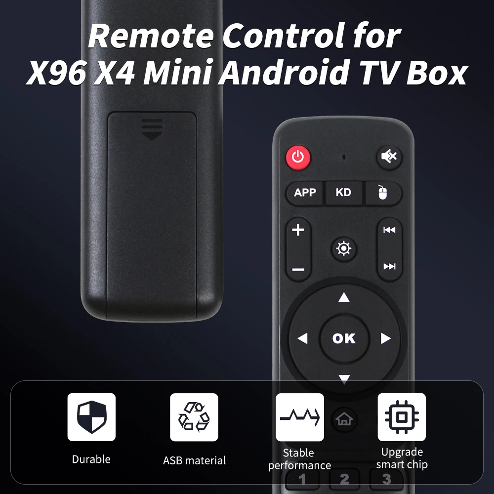 جهاز تحكم عن بعد بالأشعة تحت الحمراء X98 لـ X92 X96Air Aidroid TV Box لـ X96 MAX X98 Set Top Box مشغل الوسائط (جهاز التحكم عن بعد فقط) #4