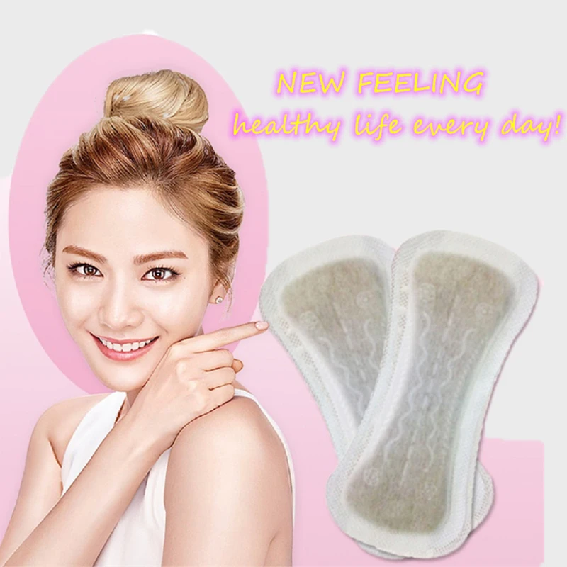 10 Pcs Women Healthy Medicated Anion Gynecological Pads Female Inflammation Infection Chinese Medicine Tampons Sanitary Napkin