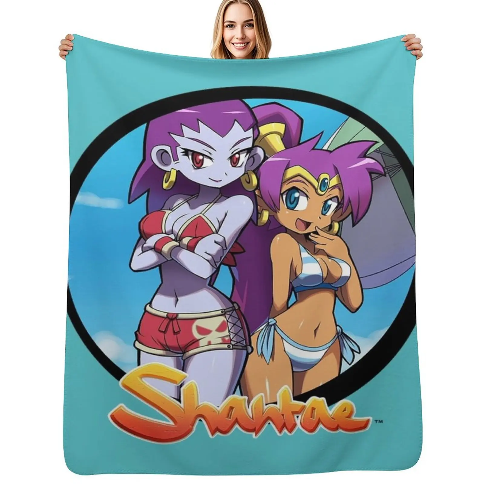 

Shantae Throw Blanket Easy Care Comfortable Blanket for Couch